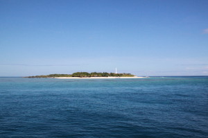 Apo Reef Island, völlig abgelegen